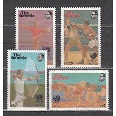Gambia - Correo 1988 Yvert 702/5 ** Mnh  Olimpiadas de Seul