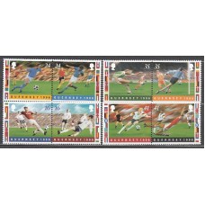 Guernsey - Correo 1996 Yvert 703/10 ** Mnh Deportes fútbol