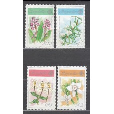 Seychelles - Correo Yvert 705/8 ** Mnh  Flores