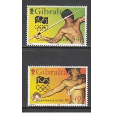 Gibraltar - Correo 1994 Yvert 709/10 ** Mnh Deportes
