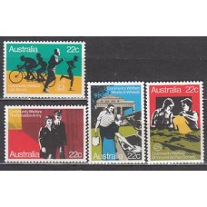 Australia - Correo 1980 Yvert 709/12 ** Mnh