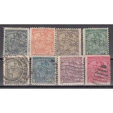 Cuba - Correo 1914 Yvert 166/73 */usado Mh/usado Mapas