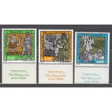 Israel - Correo  1978 Yvert 710/2 ** Mnh  Patriarcas