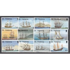 Santa Helena - Correo Yvert 713/24 ** Mnh  Barcos