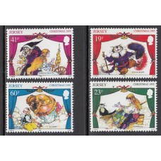 Jersey - Correo 1995 Yvert 713/16 ** Mnh Navidad