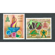 Argelia - Correo Yvert 714/5 ** Mnh  Olimpiadas de Moscu