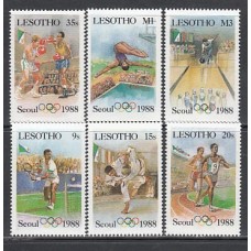 Lesotho - Correo Yvert 715/20 ** Mnh  Olimpiadas de Seul