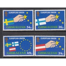 Gibraltar - Correo 1995 Yvert 715/8 ** Mnh Unión europea