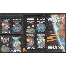 Ghana - Correo 1981 Yvert 716/9+H.88 ** Mnh  Astro