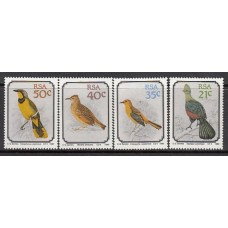 Africa del Sur Yvert Correo 717/20 ** Mnh  Fauna aves