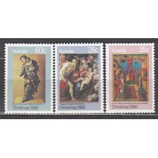 Australia - Correo 1980 Yvert 718/20 ** Mnh Navidad