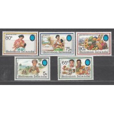 Salomon - Correo Yvert 718/21 ** Mnh