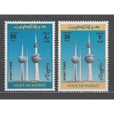 Kuwait - Correo 1977 Yvert 719/20 ** Mnh  Torre de Kuwait