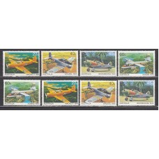 Australia - Correo 1980 Yvert 722/5 ** Mnh Aviones