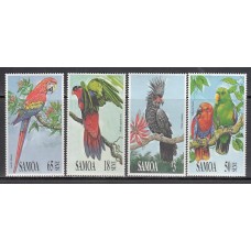 Samoa - Correo Yvert 724/8 ** Mnh Fauna. Aves