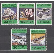 Libia - Correo 1978 Yvert 726/30 ** Mnh  Aviación