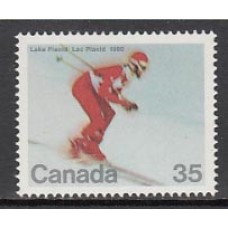 Canada - Correo 1980 Yvert 727 ** Mnh Deportes. Juegos Olimpicos de Lake Placid