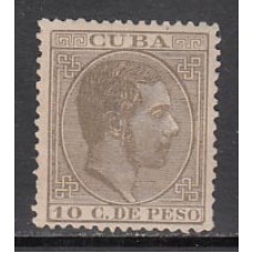 Cuba Sueltos 1882 Edifil 72 (*) Mng