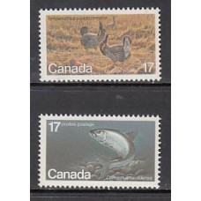 Canada - Correo 1980 Yvert 732/3 ** Mnh Fauna