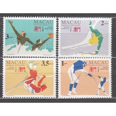 Macao - Correo Yvert 733/6 ** Mnh  Deportes