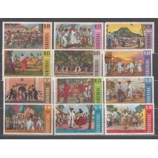 Venezuela - Correo 1966 Yvert 735/40+A,879/84 ** Mnh Danzas