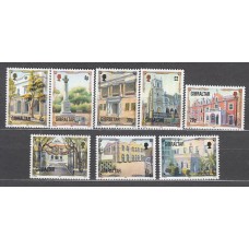 Gibraltar - Correo 1995 Yvert 736/43 ** Mnh Arquitectura