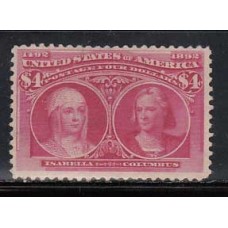 Estados Unidos - Correo 1893 Yvert 95 (*) Mng Punto Claro