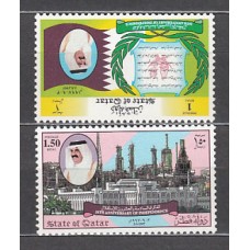 Qatar - Correo Yvert 741A/B ** Mnh