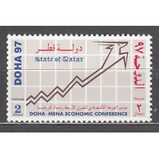 Qatar - Correo Yvert 741 ** Mnh  Conferencia económica