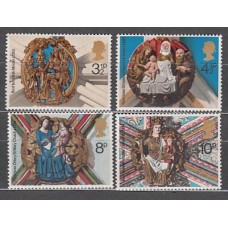 Gran Bretaña - Correo 1974 Yvert 742/5 ** Mnh Navidad