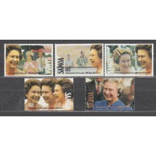 Samoa - Correo Yvert 742/6 ** Mnh