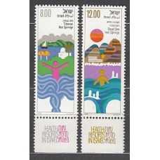 Israel - Correo 1979 Yvert 744/5 ** Mnh  Estaciones termales