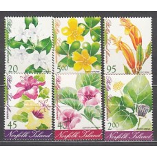 Norfolk - Correo Yvert 744/9 ** Mnh Flores