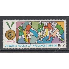 Pakistan - Correo Yvert 745 ** Mnh  Deportes hockey