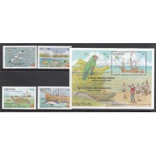 Lesotho - Correo Yvert 746/9+Hb 50 ** Mnh  Descubrimiento de América