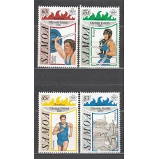 Samoa - Correo Yvert 747/50 ** Mnh Deportes. Olimpiadas de Barcelona