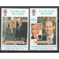 Falkland - Correo Yvert 748/9 ** Mnh Personajes