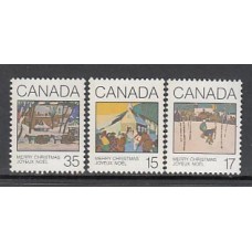 Canada - Correo 1980 Yvert 749/51 ** Mnh Navidad