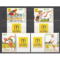 Norfolk - Correo Yvert 751/4 ** Mnh Deportes