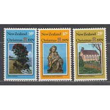 Nueva Zelanda - Correo 1979 Yvert 752/4 ** Mnh Navidad