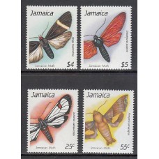 Jamaica - Correo Yvert 754/7 ** Mnh Fauna mariposas