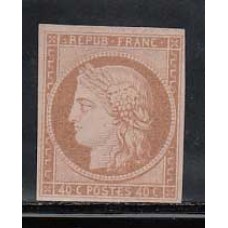 Francia - Correo 1850 Yvert 5 (*) Mng