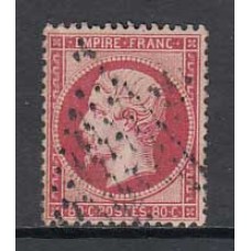 Francia - Correo 1862 Yvert 24 Usado