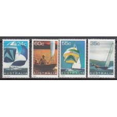 Australia - Correo 1981 Yvert 758/61 ** Mnh Barcos. Vela