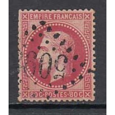 Francia - Correo 1867 Yvert 32 Usado