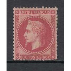 Francia - Correo 1867 Yvert 32 * Mh