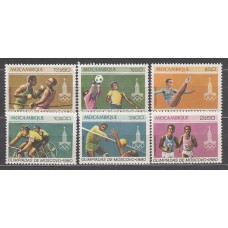 Mozambique - Correo Yvert 759/64 ** Mnh  Olimpiadas de Moscu