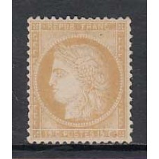 Francia - Correo 1871 Yvert 59 * Mh