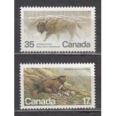Canada - Correo 1981 Yvert 762/3 ** Mnh Fauna