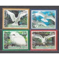 Norfolk - Correo Yvert 763/6 ** Mnh Fauna. Aves